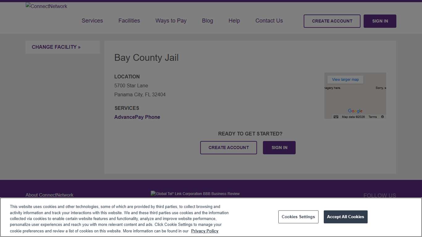 Bay County Jail ConnectNetwork